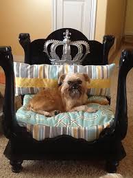 Prince Gizmos Bed Made Out Of An Old End Table M Cute Dog Beds Dog Beds For Small Dogs Pet Beds