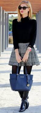 Light Gray Mini Skirts Howtowear Fashion