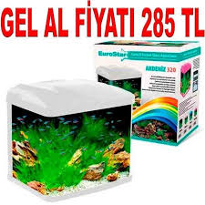 eurostar akdeniz 320 led isikli komple akvaryum beyaz amazon pet center akvaryum led urunler