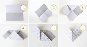 Diesen zarten vogel können ganz leicht die kinder basteln. Origami Herz Falten Einfache Schritt Fur Schritt Anleitung Otto