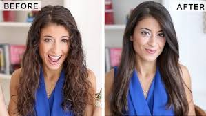 How To Straighten Your Hair Without Heat Dry Long Hair Hair Without Heat Dry Frizzy Hair