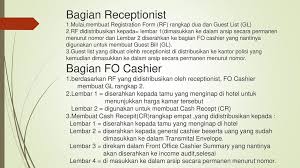 Mengartur dan mengarahkan semua siswa agar tetap di siplin di dalam kelas. General Cashier Introduction Ppt Download