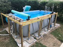 habillage piscine tubulaire en 2021 piscine hors sol design amenagement piscine hors sol habillage piscine hors sol