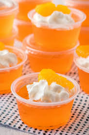 Pour over cake as soon as it comes from oven. Creamsicle Orange Jello Shots Bread Booze Bacon
