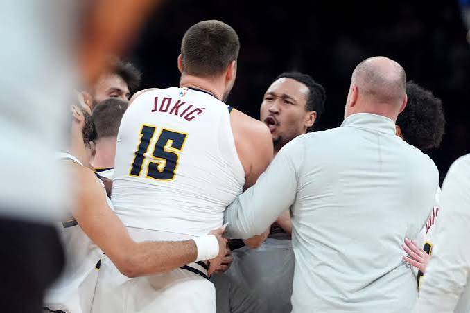 Thunder-Nuggets hits boiling point with Lu Dort foul on Nikola Jokic