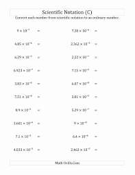 Adding Subtracting Scientific Notation Worksheet Fresh Converting Scientific Notation To In 2020 Scientific Notation Scientific Notation Worksheet Chemistry Worksheets