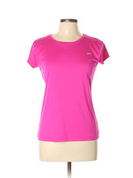 details about avia women pink active t shirt l