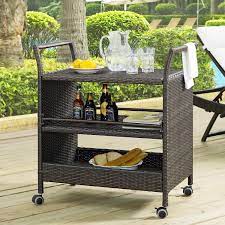 Get 5% off your first order and access to deals, discounts & more. Ulax Furniture Outdoor Patio Wicker Rattan Wheeled Serving Bar Cart In Brown Buy Online In Faroe Islands At Faroe Desertcart Com Productid 43848881