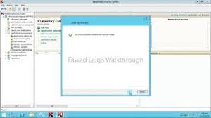 Kaspersky How To Activate Deploy License Key To Kaspersky Endpoint Security Step By Step Youtube