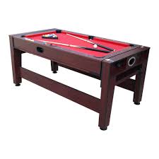 Solex 2 In 1 Pool And Fan Motor Air Hockey Table With Cues Balls Pucks Pushers Air Hockey Table