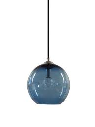 Each individual piece is blown by the artist and fashioned by hand at extremely high temperatures. Buy Hand Made Steel Blue Gumball Hand Blown Glass Pendant Lighting Bubble Glass Pendant Lights Made In Usa Made To Order From Providence Art Glass Custommade Com
