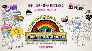 Pride 2021 also marks the return of the rainbow poro icon bundle. Pride Parade 2021 Theme Announced Brighton Hove Pride Fabuloso