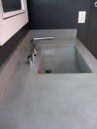 integrated sink by coastal concrete
