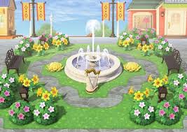 How to download custom animal crossing pro designs. Animal Crossing Plaza Ideas Fountain Plaza Inspo In 2021 Animal Crossing Guide New Animal Crossing Animal Crossing