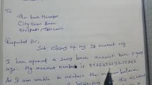 You can request the closure of an account through telephone banking. Sample Letter To Bank Manager To Close Your Bank Account Youtube