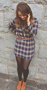 Gold And Blue Flannel Dress Flannel Dress Fashion Cute Outfits