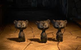 Maybe you would like to learn more about one of these? Hd Wallpaper Brave Triplets Bears 3 Bear Cubs Movie Character Pixar S Movies Wallpaper Flare