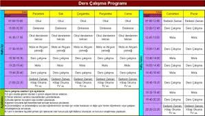 Sayısal ve eşit ağırlık adayları için olan çalışma programı. Byemir68