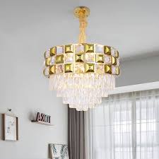 China Led Crystal Hanging Lights Modern Chandeliers Light Chandelier Ceiling Lighting Indoor Pendant Lamp Home Lamps China Crystal Pendant Light Modern Crystal Pendant Lamp