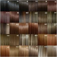 image result for human hair extension colour chart hair