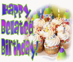 Happy birthday flowers gif is one of the clipart about disney happy birthday clip art,happy birthday cupcake clipart,happy birthday animated clip art. Glitter Happy Belated Birthday Cupcakes Gif 350 300 Belated Birthday Happy Belated Birthday Belated Birthday Wishes