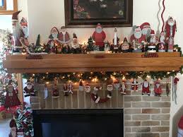 Use plenty of red and green for festive mantel and, definately don't forget the holiday stockings. Holiday Mantel Displays Memories Collectibles Shown Each Christmas