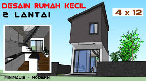 Kami memiliki 33 foto tentang desain. Desain Rumah Kecil 2lantai 4x12 Minimalis Sederhana Youtube
