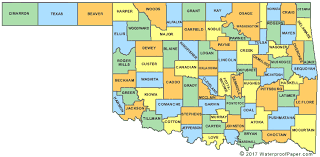 Oklahoma Map With Cities And Towns Printable Oklahoma Maps | State Outline, County, Cities | County Map, Map  Of Oklahoma, Oklahoma History