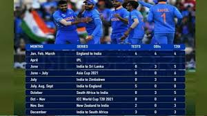 Check spelling or type a new query. Indian Cricket Team Schedule 2021 Virat Kohli S Men Set For Grueling 12 Months Of Non Stop Cricket Firstsportz