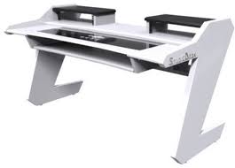 Studio Desk Beat Desk All White Thomann Uk Studio Desk Desk Desk Materials