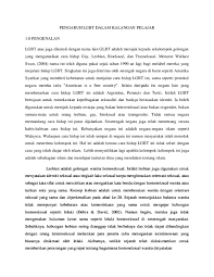 Lgbt adalah singkatan dari lesbian, gay, biseksual, dan transgender. Doc Pengaruh Lgbt Dalam Kalangan Pelajar Afiq Anuar Academia Edu