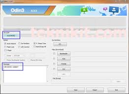 Colok kabel usb dari ace 3 ke pc, jika driver yang di install tidak ada masalah seharusnya pada aplikasi odin akan mendeteksi adanya samsung ace 3 dengan di tandai adanya. Tutorial Root Samsung Galaxy Ace