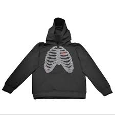 Customize your avatar with the dollar rib cage hoodie and millions of other items. Tops Rhinestone Rib Cage Masked Hoodie Poshmark