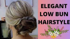 How To Do A Low Bun Hairstyle Youtube Low Bun Hairstyles Bun Hairstyles Messy Bun Hairstyles