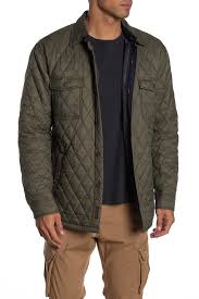 Weatherproof Vintage Quilted Button Down Nylon Jacket Hautelook