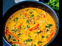 Authentic Thai Red Chicken Curry Easy Thai Curry Recipe Pooja S Cookerypooja S Cookery Easy Chicken Curry Thai Curry Recipes Thai Red Chicken Curry