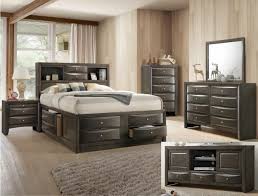 Emily Gray Storage Platform Bedroom Set Platform Bedroom Sets Bedroom Sets Queen Platform Bedroom
