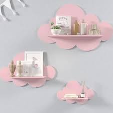 dekoratif bulut duvar raf 2020 dekorasyon fikirleri bebek odasi duzenleme raf