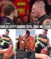 Wrestlingmemes Dean Ambrose Is More Hardcore Than Suplex City