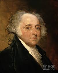 Portrait of John Adams Art Print