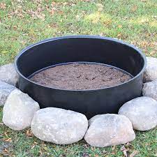 Metal ring for fire pit. 30 Fire Pit Ring For Bonfires And Cooking Durable Fire Rings Walden Backyards