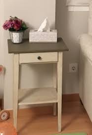 Ikea Black Hemnes Nightstand Hack Painted With Chalk Paint Ikea Furniture Diy Furniture Plans Furniture