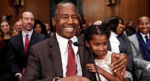 Ben carson went from being a poor student to receiving academic honors and eventually attending birth and family background. Ben Carson Confirmed As Hud Secretary People S Pundit Daily