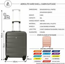 The easyjet carry on luggage size is 56 x 45 x 25 cm including the wheels and any handles. Buy Easyjet 56x45x25 Max Large Cabin Hand Luggage Suitcase Travel Trolley Bags Online In Bangladesh 152409833856