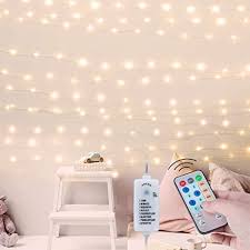 Amazon Com Usb Fairy String Lights With Remote And Power Adapter 66 Feet 200 Led Firefly Lights For Bedroom Wall Ceiling Christmas Tree Wreath Craft Wedding Party Decoration Warm White Home Improvement