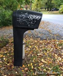 You don't want the neighbors to get your pizza. How To Apply Vinyl Number Mailbox Decals The Easy Way Hawk Hill