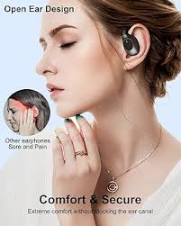 munash Open-Ear Headphones, Ultra-Comfort, Lightweight Design, Snug Fit,  Ergonomic Ear Hooks, Air Bone Conduction Bluetooth 5.3 Wireless Sport  Earbuds, IPX5 Waterproof 50H Playtime : Amazon.ae: Electronics