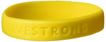 Livestrong New Yellow Cancer Support Bracelet Wristband Xs M