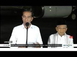 Pidato Jokowi Setelah Putusan Final Mk Menolak Gugatan Prabowo Youtube