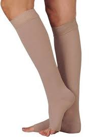 20 30 Mmhg Juzo Dynamic Varin Ad N Compression Stockings Knee High Open Toe Silicone Grip 5cm Size I Compression Stockings Compression Socks Juzo